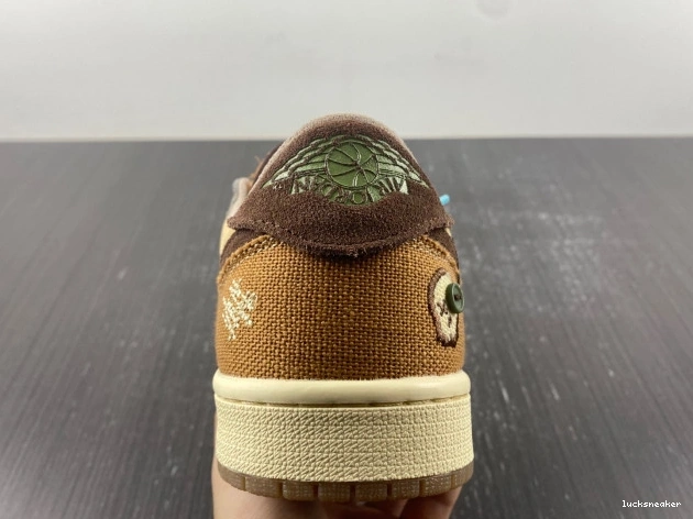 Rep LUCY Williamson DZ7292-200 Zion Jordan 1 Retro OG Voodoo Low 0715